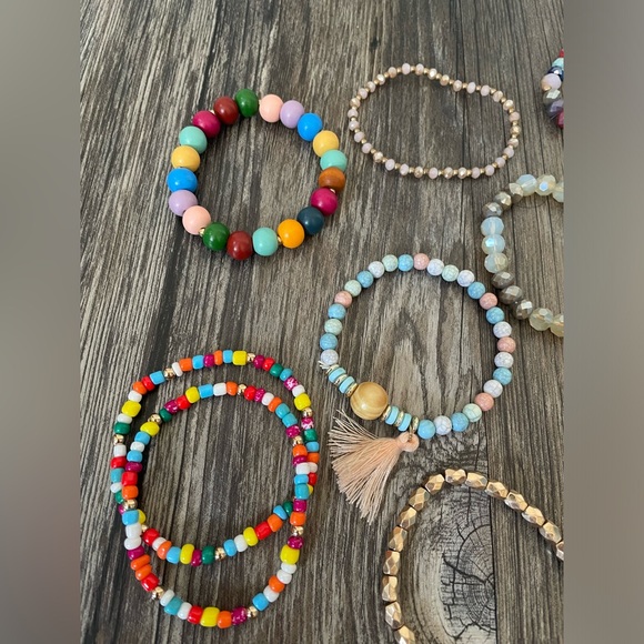 Colorful Beaded Bracelet Set - Picture 6 of 6